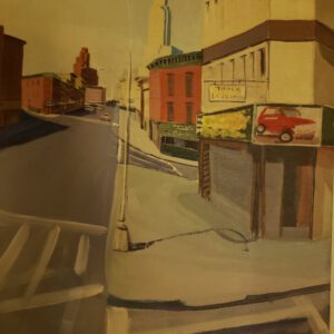 Flatbush and Sixth Avenues Looking North (circa, 1988)