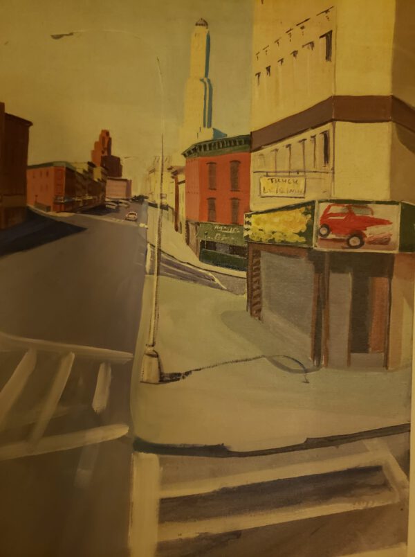 Flatbush and Sixth Avenues Looking North (circa, 1988)
