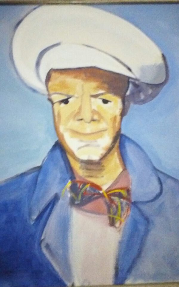 Young Man In Applejack Hat